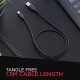 boAt Type C A325/A320 Tangle-Free, Sturdy Type C Cable, Usb Cablewith 3A Rapid Charging & 480 Mbps Data Transmission Speed, Compatible With Smartphones & Tablets 1.5Meter (Black)