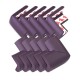 Luvlap Furniture Corner Guard for Baby Safety, 10 Pcs, Pre-Taped 3M Adhesive, Edge Protectors with Childproof Foam Cushions, Baby Proofing, Non Toxic, BPA Free, Brown