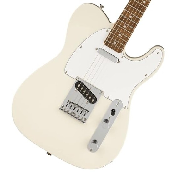Fender Squier Affinity Tele Olympic White 0378200505 - Laurel Wood