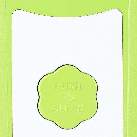 Solimo 11-in-1 Stainless Steel Multipurpose Vegetable and Fruit Chopper, Green