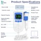 K-Life Model FD-101 Heartbeat Rate Detection Monitor with in-Built Speaker Fetal Doppler (White)