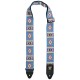 Ernieball 5326 Sedona Blue Jacquard Strap