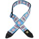Ernieball 5326 Sedona Blue Jacquard Strap