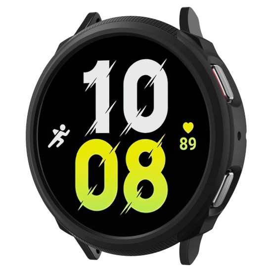 Spigen TPU Liquid Air Case Cover Designed for Samsung Galaxy Watch 5/4-44mm, 2022/2021 - (Matte Black) (Watch not included) Spigen TPU Liquid Air Case Cover Designed for Samsung Galaxy Watch 5/4-44mm, 2022/2021 - (Matte Black) (Watch not included)