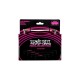 Ernieball 6387 Flat Ribbon Patch Cables Pedalboard Multi-Pack - White