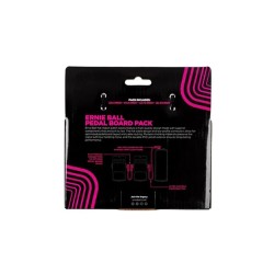 Ernieball 6387 Flat Ribbon Patch Cables Pedalboard Multi-Pack - White