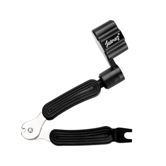 JUAREZ 3-In-1 Guitar String Winder And Cutter, Multifunctional Guitar String Pin Puller, Guitar Repairing and Adjustment Tool, Black (JRSW200BK) JUAREZ 3-In-1 Guitar String Winder And Cutter, Multifunctional Guitar String Pin Puller, Guitar Repairing and Adjustment Tool, Black (JRSW200BK)