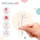 LuvLap Baby Comfy Safety Tip Cotton Buds with Ear Cleaning Protection, Unbleached Cotton, Pack of 100 Sticks,200 Buds White