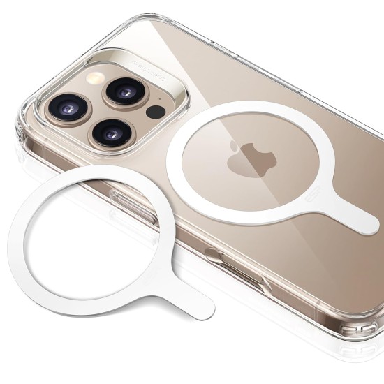 ESR Magnetic Ring 360, Compatible with MagSafe Sticker, Universal Magnetic Conversion Kit for iPhone 16/15/14/13/12/11/X Series, Galaxy Samsung and More, 2 Pack, MagSafe Accessories, White ESR Magnetic Ring 360, Compatible with MagSafe Sticker, Universal Magnetic Conversion Kit for iPhone 16/15/14/13/12/11/X Series, Galaxy Samsung and More, 2 Pack, MagSafe Accessories, White