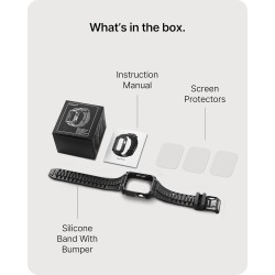 Fullmosa Watch Bands 44mm, Rugged iWatch Band Silicone with Screen Protector and Bumper Case for Men, Compatible with Apple Watch Series 6/5/4/SE 2nd Generation/SE (44mm, Black) Fullmosa Watch Bands 44mm, Rugged iWatch Band Silicone with Screen Protector and Bumper Case for Men, Compatible with Apple Watch Series 6/5/4/SE 2nd Generation/SE (44mm, Black)