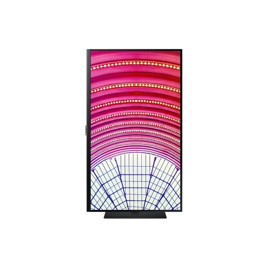 Samsung 32-inch(80cm) QHD Monitor, Bezel Less Design, 1 Billion Colors, HDR10, HAS, Intelligent Eye Care, AMD FreeSync™, FSC-Certified, Energy Saving (LS32A600NWWXXL, Black)