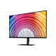 Samsung 32-inch(80cm) QHD Monitor, Bezel Less Design, 1 Billion Colors, HDR10, HAS, Intelligent Eye Care, AMD FreeSync™, FSC-Certified, Energy Saving (LS32A600NWWXXL, Black)