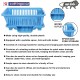 SIMPARTE Plastic Drainer Dish Rack for Kitchen Utensils Organizer, Drying Tray, Dish Drainer Basket SIMPARTE Plastic Drainer Dish Rack for Kitchen Utensils Organizer, Drying Tray, Dish Drainer Basket