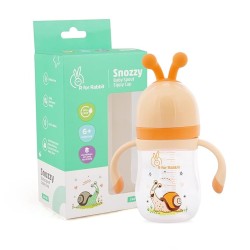 R for Rabbit Snozzy Baby Spout Sippy Cup Bottle 240 ML Soft Silicon Spout for Baby | Kids of 6 Months +