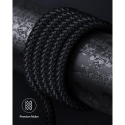 Wayona Type C to Lightning MFI Certified 20W Fast charging Nylon Braided USB C Cable for iPhone 14 Pro, 14 Pro Max, 14, 14 Plus, 13, 13 Pro, 13 Pro Max, 13 Mini, 12, 12 Pro, 11, 11 Pro Max, iPhone 12 Mini (2M, Black) Wayona Type C to Lightning MFI Certified 20W Fast charging Nylon Braided USB C Cable for iPhone 14 Pro, 14 Pro Max, 14, 14 Plus, 13, 13 Pro, 13 Pro Max, 13 Mini, 12, 12 Pro, 11, 11 Pro Max, iPhone 12 Mini (2M, Black)
