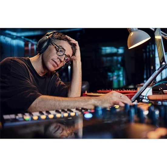 Sennheiser HD 400 PRO Open‑Back Professional Studio Headphones | Dynamic | Lightweight | Neutral Sound | Detachable Cable | 6.3 mm Adapter | Ideal for Mixing, Mastering, Monitoring & Music Production