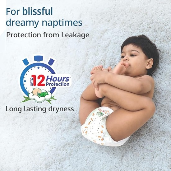 LuvLap Pant Style Baby Diapers, Newborn/X-Small (NB/XS), 60 Count, For babies of Upto 5Kg with Aloe Vera Lotion for rash protection, with upto 12hr protection, Diapers LuvLap Pant Style Baby Diapers, Newborn/X-Small (NB/XS), 60 Count, For babies of Upto 5Kg with Aloe Vera Lotion for rash protection, with upto 12hr protection, Diapers