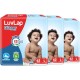 LuvLap Pant Style Baby Diapers, Large (LG) For babies of 9 to 14Kg, Pack of 3 (62 Pants x 3 = 186 Pants),with Aloe Vera Lotion for rash protection, with upto 12hr protection, Diapers
