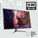 Zebronics Zeb-A28Uhd 4K UHD 3840 X 2160 Pixels, 28 Inch (71.7 Cm) Monitor with 2X Dp Input, Dual Hdmi, 300Cd/M Sq, 1.07B Color, Built-in Speaker, Earphone Jack, 16:9 Ratio and Wall Mountable (Black)