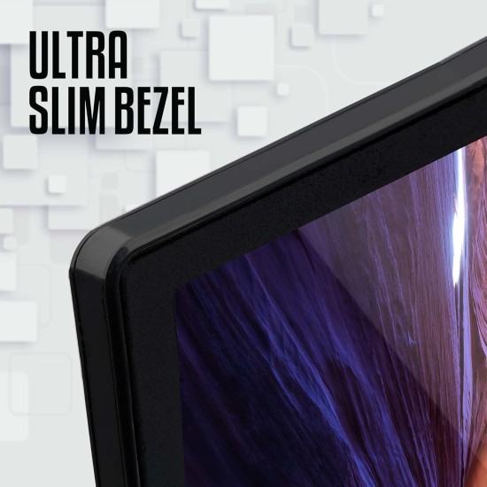 Zebronics Zeb-A28Uhd 4K UHD 3840 X 2160 Pixels, 28 Inch (71.7 Cm) Monitor with 2X Dp Input, Dual Hdmi, 300Cd/M Sq, 1.07B Color, Built-in Speaker, Earphone Jack, 16:9 Ratio and Wall Mountable (Black)