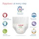 LuvLap Baby Diaper Pants Small (SM) 4-8Kg, with Aloe Vera Lotion for rash protection, with upto 12Hr protection, Super Jumbo Pack of 78x2=156