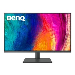BenQ PD3205U 31.5" (80.01 cm) LCD 3840 x 2160 Pixels 4K Monitor, UHD, sRGB, Rec.709, HDR10, IPS, AQCOLOR Technology, Factory-Calibrated, Color Mode, Darkroom Mode,CAD/CAM Mode,Hotkey Puck G2,KVM,Grey