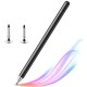 Dyazo Capacitive Stylus Pen for All Touch Screens Devices, Fine Point, Lightweight Aluminum Body Compatible with All Android & iOS Smart Mobile Phones & Tablets (Black) Dyazo Capacitive Stylus Pen for All Touch Screens Devices, Fine Point, Lightweight Aluminum Body Compatible with All Android & iOS Smart Mobile Phones & Tablets (Black)