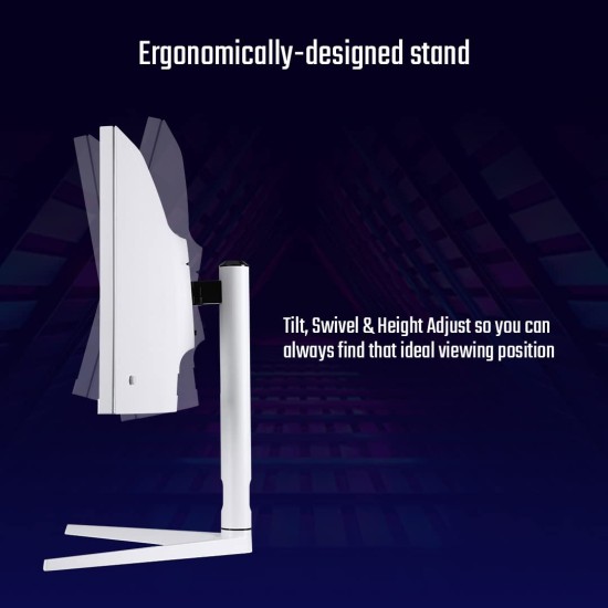 Acer XZ306CX 29.5 Inch (74.93 Cm) Ultrawide 21:9 1500R Curve 2560 X 1080 Pixels LCD Monitor with LED Backlight I 1 MS VRB I 200 Hz I HDR 400 I DCI-P3 93% I AMD Free Sync I 2XHDMI 1XDP I White