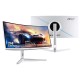 Acer XZ306CX 29.5 Inch (74.93 Cm) Ultrawide 21:9 1500R Curve 2560 X 1080 Pixels LCD Monitor with LED Backlight I 1 MS VRB I 200 Hz I HDR 400 I DCI-P3 93% I AMD Free Sync I 2XHDMI 1XDP I White
