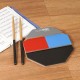 Clapbox Multipad Drum Practice Pad - 4 Different surfaces, 12 inches (Practice Pad Only)