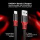 boAt Type C A750 6.5A Flat Super Fast Charging Cable w/Stress Resistance, Upto 65W/6.5Amp & Compatible w/Xiaomi, Oneplus, Samsung, Vivo, Oppo,480 Mbps Data Transmission Speed(Rebellious Black), 1.5M