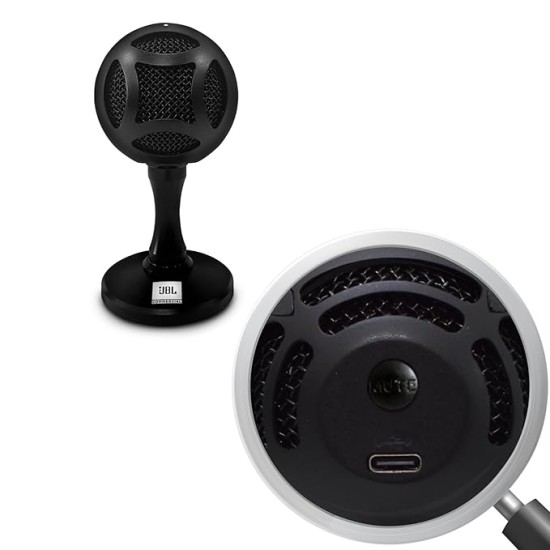 WFH100 USB Mic & Speaker Bundle for Content Creation, Online Classes, Online Workshops, Black