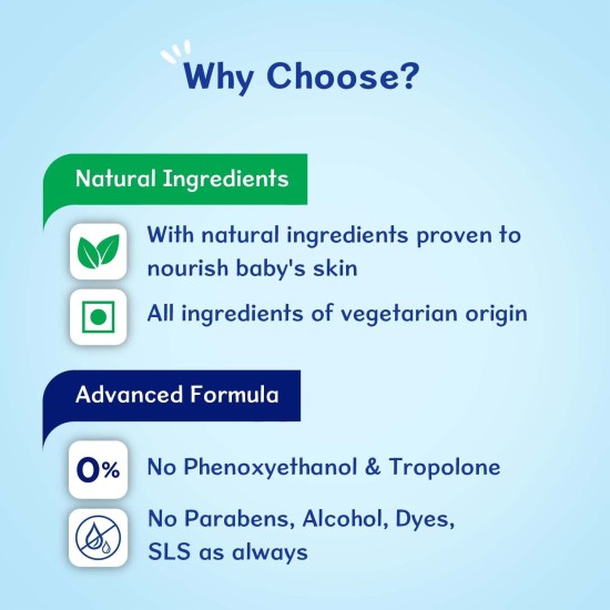 Chicco Baby Moments Shampoo for Tear-Free Bath times, Natural Ingredients, Suitable for baby’s tangle Free, smooth hair, No Phenoxyethanol and Parabens (500ml)