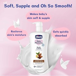 Chicco Baby Moments Body Lotion for Babies, 500ml | Almond Milk & Murumuru Butter | Quick Absorb Formula with Natural Ingredients for Ultra Soft Skin | Dermatologically Tested | Parabens & Phenoxyethanol Free Chicco Baby Moments Body Lotion for Babies, 500ml | Almond Milk & Murumuru Butter | Quick Absorb Formula with Natural Ingredients for Ultra Soft Skin | Dermatologically Tested | Parabens & Phenoxyethanol Free