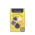 Gamma Audio Z096 Guitar Plectrums Pick Set Triangle Guitar Finger Pick (Pack of 4) Multicolor