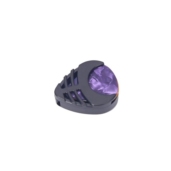 Gamma Audio Z096 Guitar Plectrums Pick Set Triangle Guitar Finger Pick (Pack of 4) Multicolor