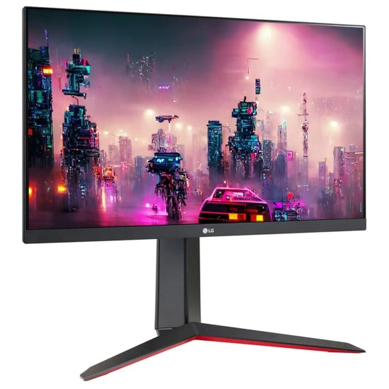 LG 24Gn650 Ultragear Gaming 24 Inch (60 Cm) LCD 1920 x 1080 Pixels IPS Full Hd - 144Hz, 1Ms, G-Sync Compatible, Freesync Premium, Srgb 99%, Hdmi X 2, Display Port, HP Out, HDR 10 (Black)