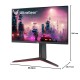 LG 24Gn650 Ultragear Gaming 24 Inch (60 Cm) LCD 1920 x 1080 Pixels IPS Full Hd - 144Hz, 1Ms, G-Sync Compatible, Freesync Premium, Srgb 99%, Hdmi X 2, Display Port, HP Out, HDR 10 (Black)