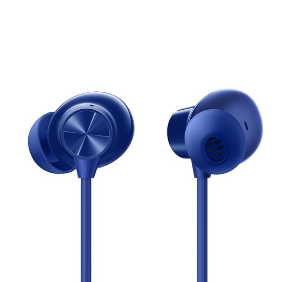 OnePlus Bullets Bluetooth Wireless in Ear Z2 Earphones with Mic, Bombastic Bass, 12.4 mm Drivers, 10 Mins Charge, 20 Hrs Music, 30 Hrs Battery Life, IP55 Dust & Water Resistant (Beam Blue)