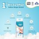 Amazon Brand - Supples Premium Baby Diaper Pants | 42 Baby Diapers | XXL | 15-25 Kg | 12 Hrs Absorption | Cushiony Cotton Soft Fabric | Phthalates-Free | Triple Leak Guard Amazon Brand - Supples Premium Baby Diaper Pants | 42 Baby Diapers | XXL | 15-25 Kg | 12 Hrs Absorption | Cushiony Cotton Soft Fabric | Phthalates-Free | Triple Leak Guard