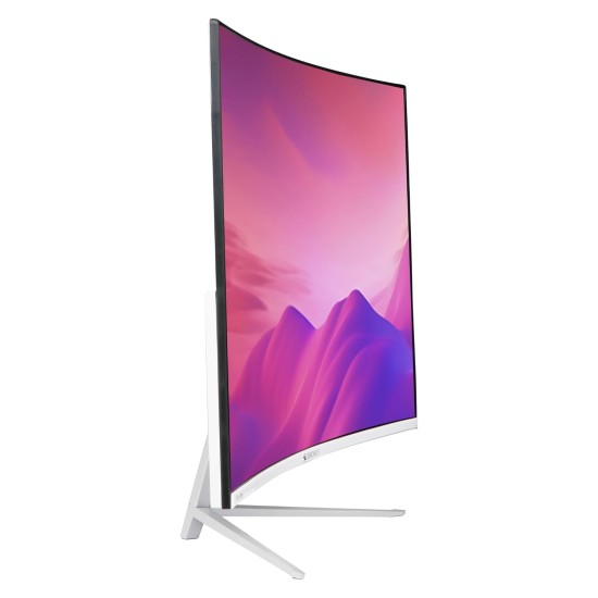 ZEBRONICS AC32FHD LED Monitor, 32 inch (81.28cm), 250 nits, 75hz, 1800R Curved wide screen, FHD, 1080p, Wall Mountable, VGA, HDMI, Ultra Slim Bezel, Metal stand, Built-in Speakers ZEBRONICS AC32FHD LED Monitor, 32 inch (81.28cm), 250 nits, 75hz, 1800R Curved wide screen, FHD, 1080p, Wall Mountable, VGA, HDMI, Ultra Slim Bezel, Metal stand, Built-in Speakers