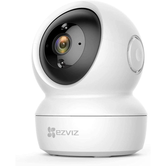 EZVIZ by HIKVISION |2K/4MP QHD Resolution Indoor Smart WiFi Baby/Pet Monitor Camera |Smart Night Vision |360 Visual Coverage |Motion Detection |Two-Way Talk |Micro SD Slot up to 256GB (C6N),White EZVIZ by HIKVISION |2K/4MP QHD Resolution Indoor Smart WiFi Baby/Pet Monitor Camera |Smart Night Vision |360 Visual Coverage |Motion Detection |Two-Way Talk |Micro SD Slot up to 256GB (C6N),White