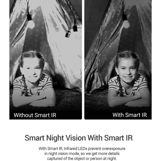EZVIZ by HIKVISION |2K/4MP QHD Resolution Indoor Smart WiFi Baby/Pet Monitor Camera |Smart Night Vision |360 Visual Coverage |Motion Detection |Two-Way Talk |Micro SD Slot up to 256GB (C6N),White EZVIZ by HIKVISION |2K/4MP QHD Resolution Indoor Smart WiFi Baby/Pet Monitor Camera |Smart Night Vision |360 Visual Coverage |Motion Detection |Two-Way Talk |Micro SD Slot up to 256GB (C6N),White