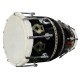GT Manufacture Professional Dholak with Glassy Black Finish With Multi Feature Bag