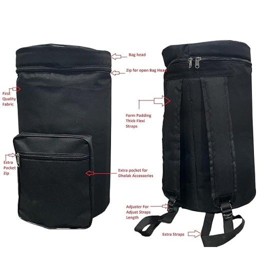 Gt Manufacturers Professional Bhajan Kirtan Dholak With Brown Glassy Glass Transparent Polish Wild Goat Skin Made Ring Fitting By Nut&Bold On Both Side By Gt Manufacturers Professional Bhajan Kirtan Dholak With Brown Glassy Glass Transparent Polish Wild Goat Skin Made Ring Fitting By Nut&Bold On Both Side By