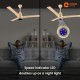 Orient Electric’s 1200mm I Tome Plus| BLDC energy saving ceiling fan | BEE 5-star rated | Ceiling fan with LED lights | Saves up to 50% on electricity bills | 3-year warranty | Topaz Gold, pack of 1 Orient Electric’s 1200mm I Tome Plus| BLDC energy saving ceiling fan | BEE 5-star rated | Ceiling fan with LED lights | Saves up to 50% on electricity bills | 3-year warranty | Topaz Gold, pack of 1