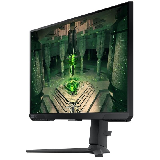 Samsung 27-inch(68.4cm) FHD, IPS Gaming, 240Hz, 1ms Flat Monitor, 1920 x 1080 Pixels, Height Adjustable Stand, HDR10, Nvidia G-Sync Compatible, Ultrawide Game View (LS27BG400EWXXL, Black)