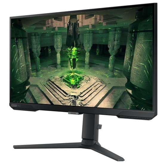 Samsung 27-inch(68.4cm) FHD, IPS Gaming, 240Hz, 1ms Flat Monitor, 1920 x 1080 Pixels, Height Adjustable Stand, HDR10, Nvidia G-Sync Compatible, Ultrawide Game View (LS27BG400EWXXL, Black)