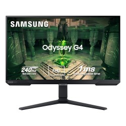 Samsung 27-inch(68.4cm) FHD, IPS Gaming, 240Hz, 1ms Flat Monitor, 1920 x 1080 Pixels, Height Adjustable Stand, HDR10, Nvidia G-Sync Compatible, Ultrawide Game View (LS27BG400EWXXL, Black)