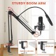 Audio Array AM-C1 USB Condenser Microphone Kit | 192kHz/24bit | BoomArm, Pop Filter, Mic Cover, Shock Mount, Tripod & 2.5M USB Cable | Podcasting, Gaming, Singing & Live Streaming Audio Array AM-C1 USB Condenser Microphone Kit | 192kHz/24bit | BoomArm, Pop Filter, Mic Cover, Shock Mount, Tripod & 2.5M USB Cable | Podcasting, Gaming, Singing & Live Streaming